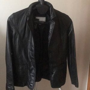 Leather jacket